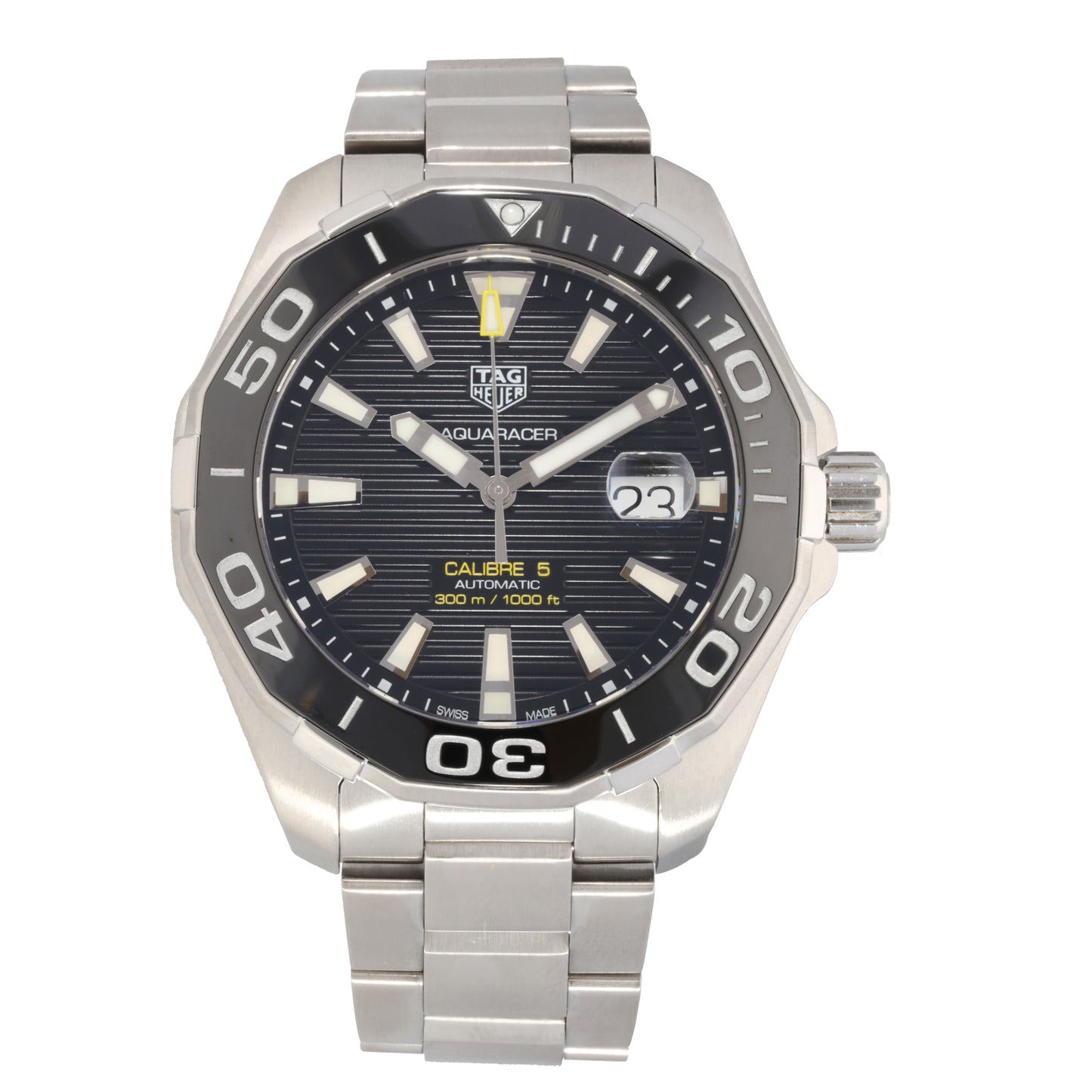 Tag Heuer Aquaracer WAY201A 44mm  Stainless Steel Watch