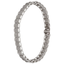 Load image into Gallery viewer, 9ct White Gold 0.72ct Diamond Fancy Stone Set Bracelet
