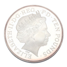 Load image into Gallery viewer, Sterling Silver Queen Elizabeth II London Olympic Games £10 Coin 2012
