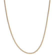Load image into Gallery viewer, 9ct Gold Curb Chain 24&quot;
