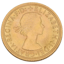 Load image into Gallery viewer, 22ct Gold Queen Elizabeth II Full Sovereign Coin 1965
