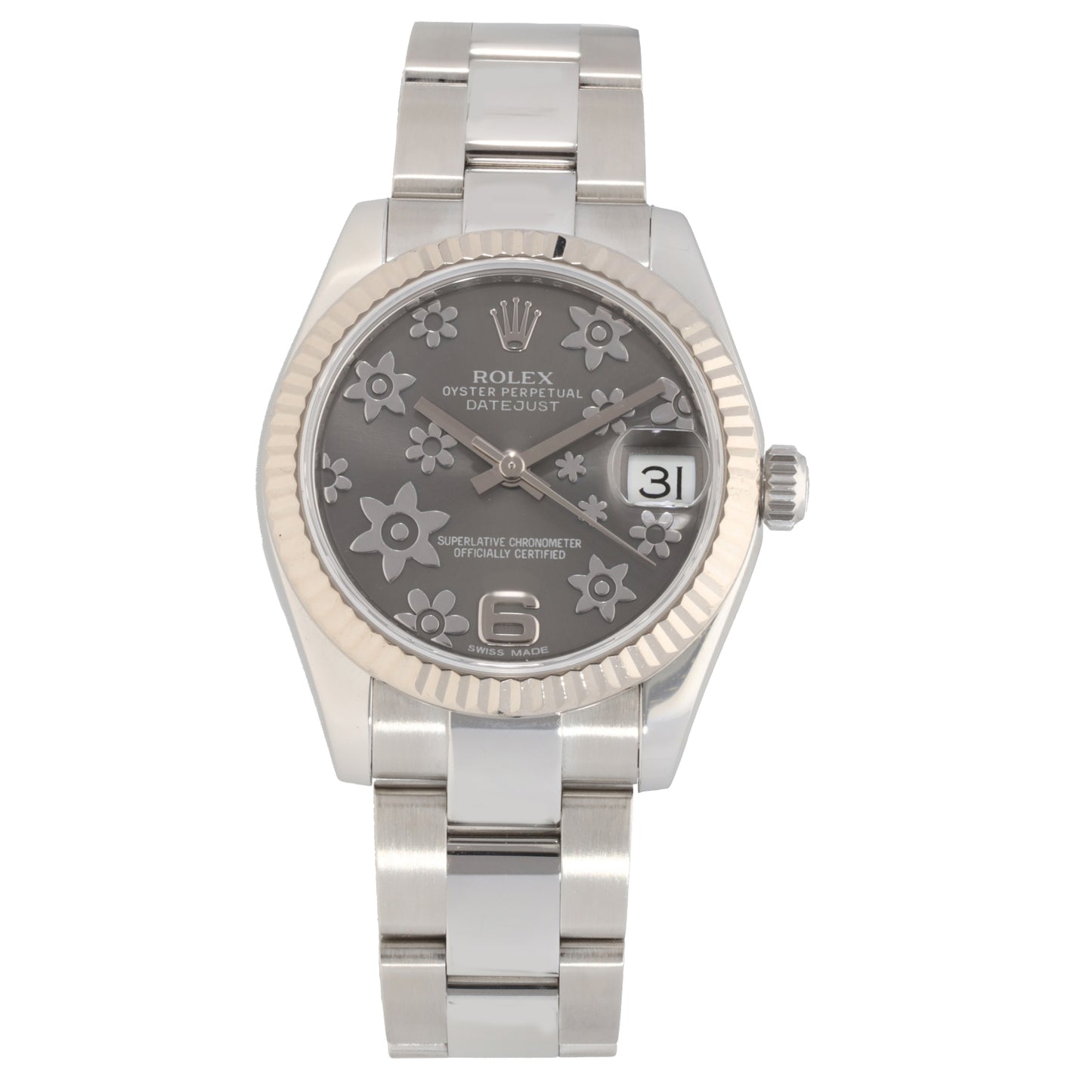 Rolex Lady Datejust 178274 31mm Stainless Steel Watch – H&T