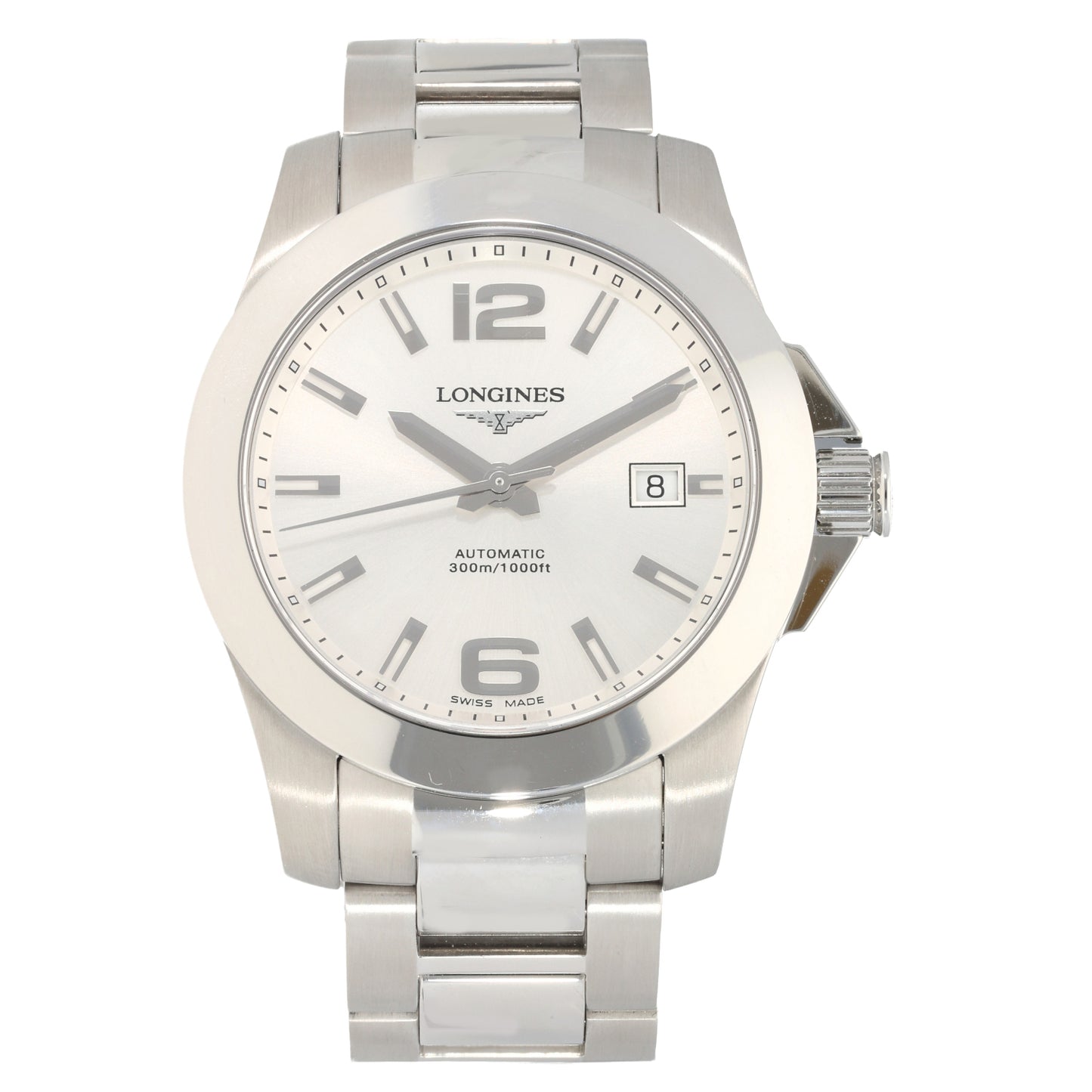 Longines Conquest L3.658.4 41mm Stainless Steel Watch