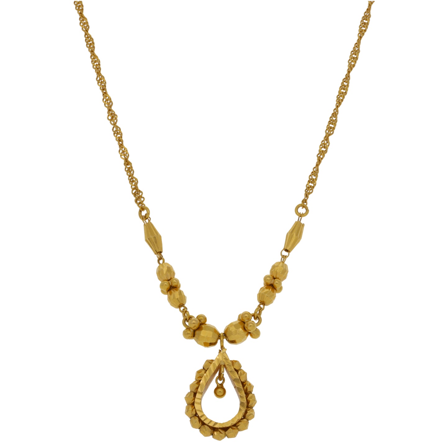 22ct Gold Fancy Necklace 16
