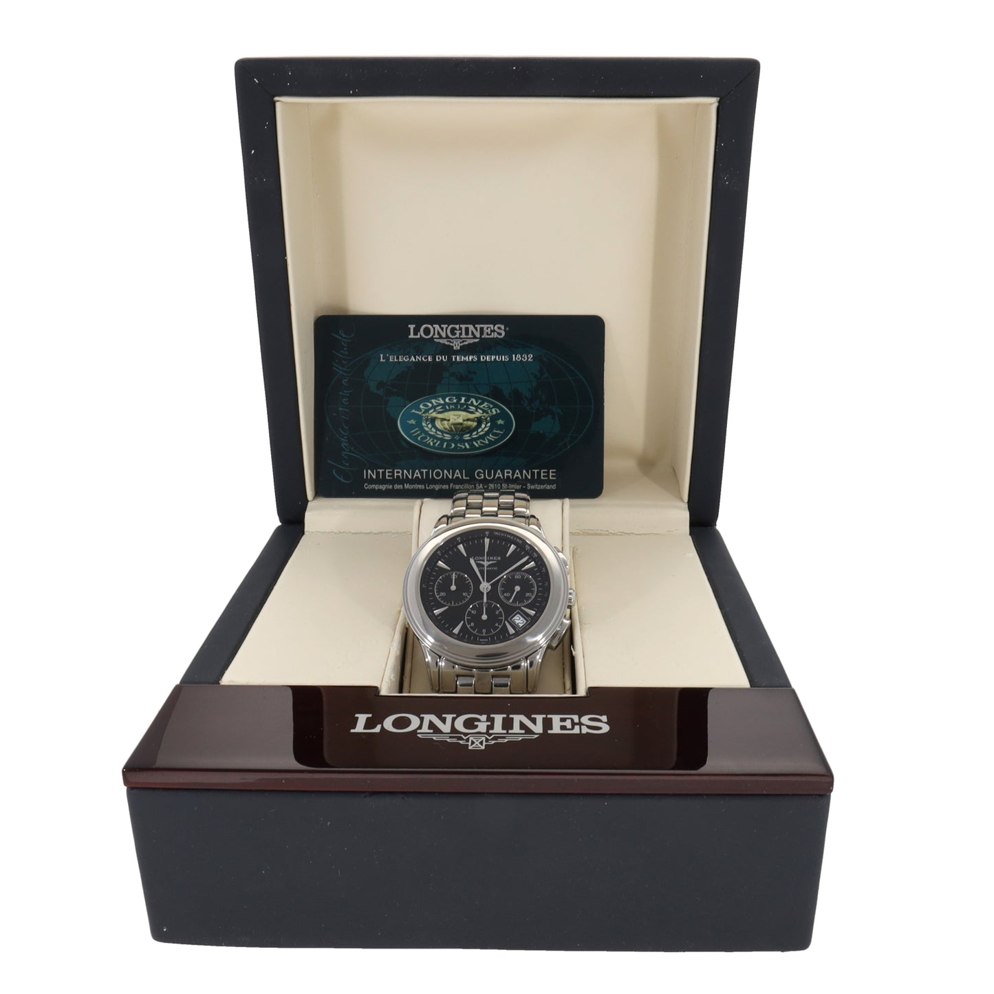 Longines Flagship L4.718.4 39mm Stainless Steel Watch