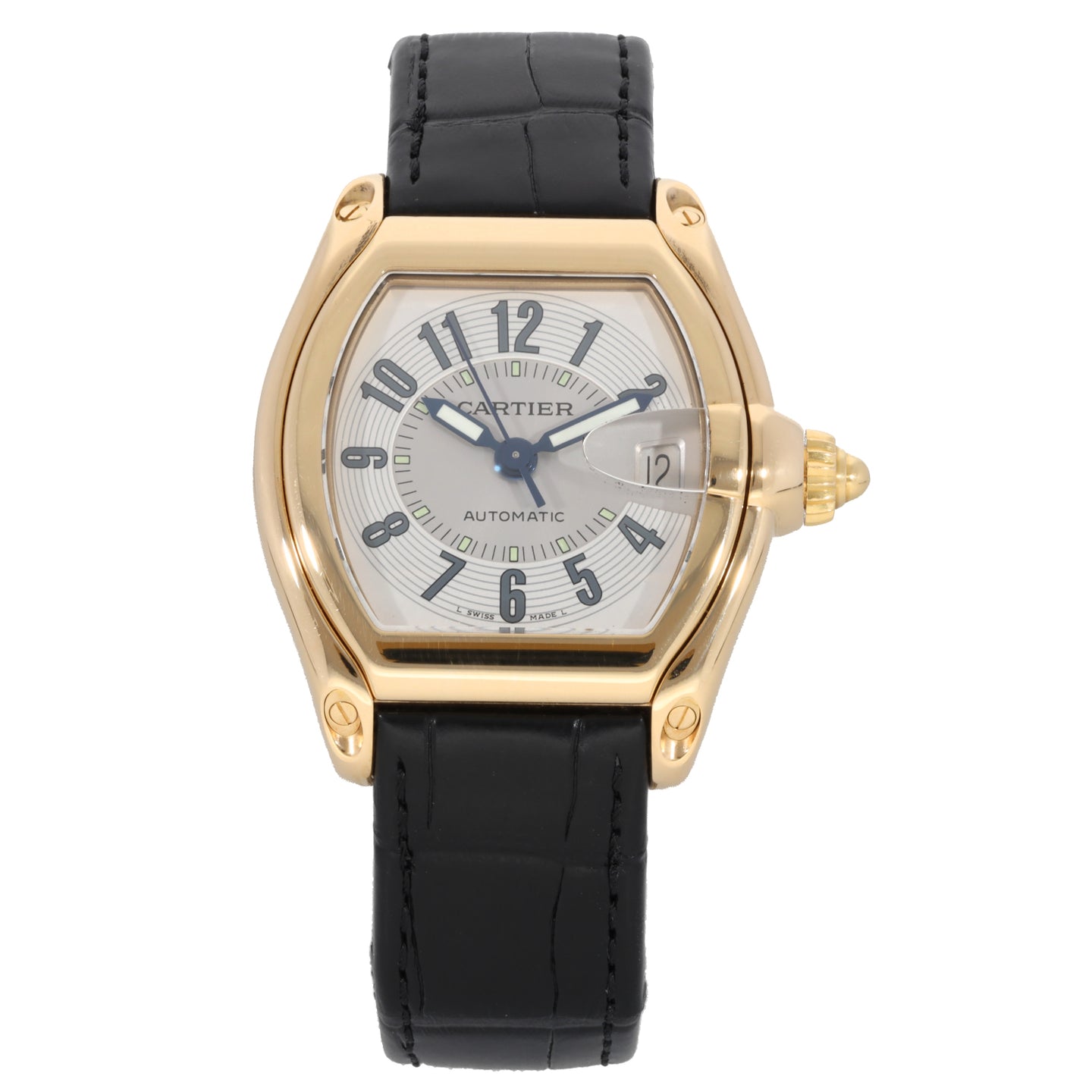 Cartier Roadster 2524 37mm Gold Watch H T