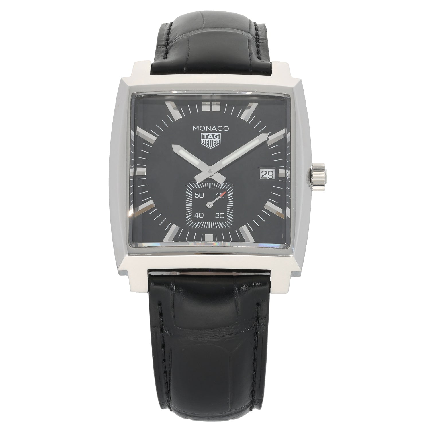 Tag Heuer Monaco WAW131A 37mm Stainless Steel Watch – H&T
