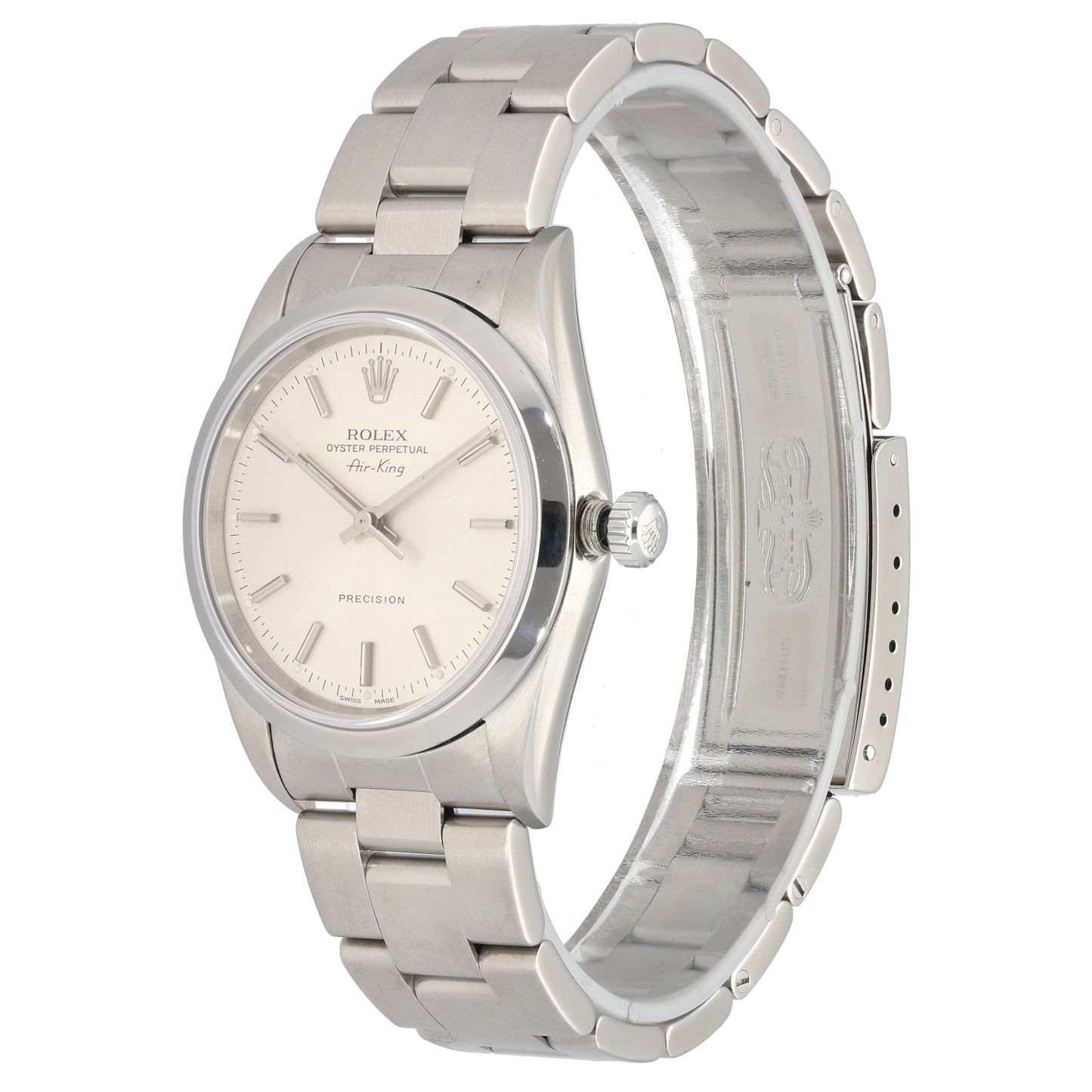 Rolex Air King 14000M 34mm Stainless Steel Watch