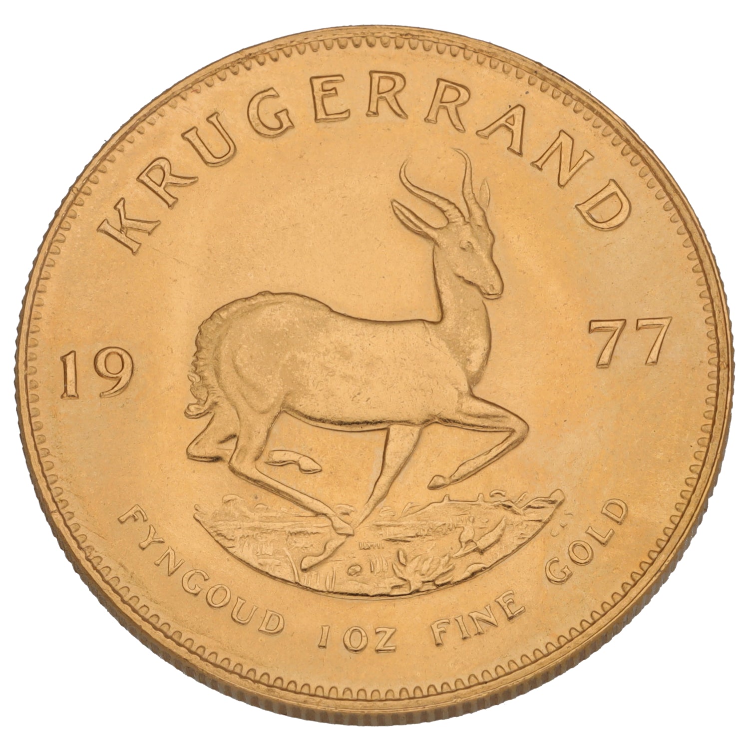 22ct Gold 1 OZ Krugerrand Coin 1977 – H&T