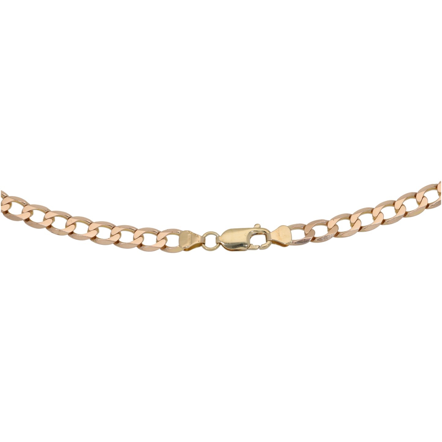 9ct Gold Curb Chain 20"