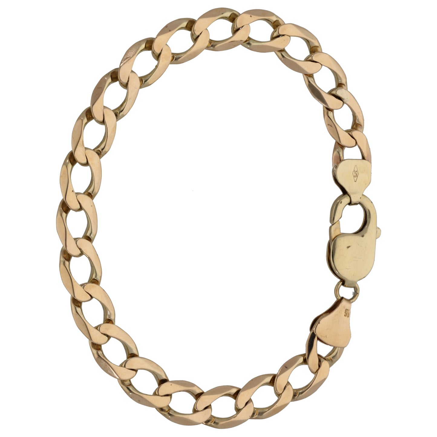 9ct Gold Curb Bracelet