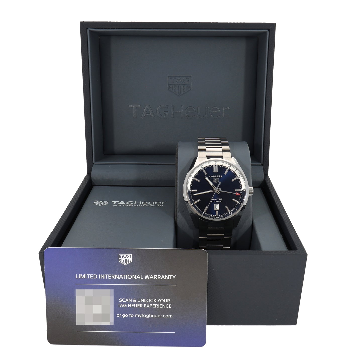 Tag Heuer Carrera WBN201A 41mm Stainless Steel Watch