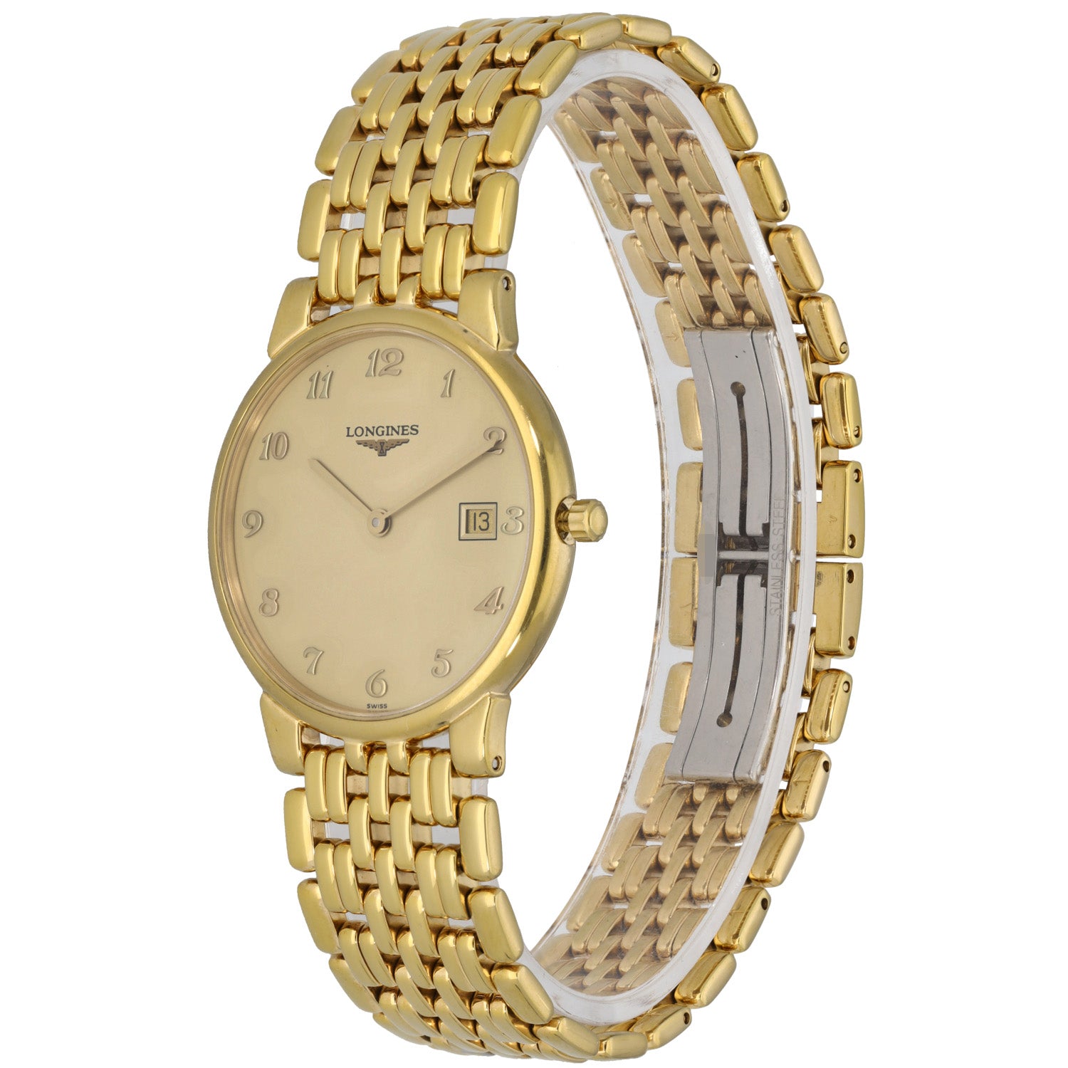 Longines La Grande Classique L5.632.2 33mm Gold Plated Watch H T