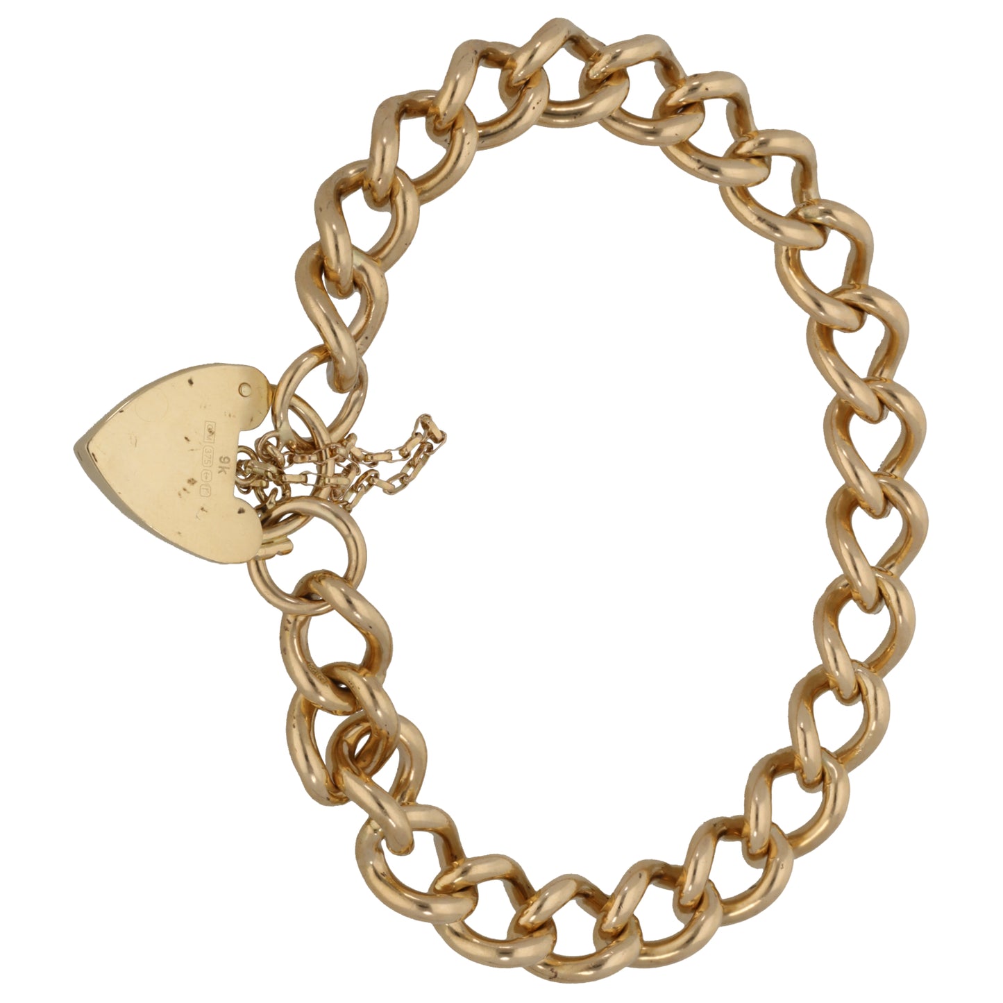 9ct Gold Curb Bracelet