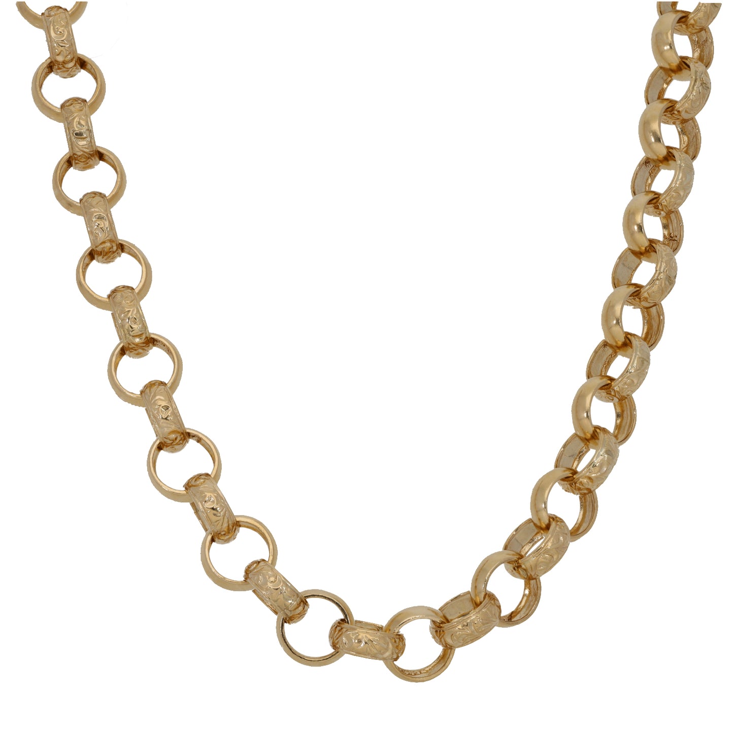 9ct Gold Belcher Chain 26