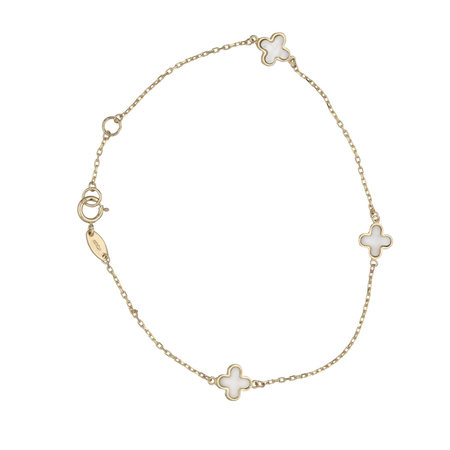 Evaline Clover Bracelet - Mother of Pearl main image 0