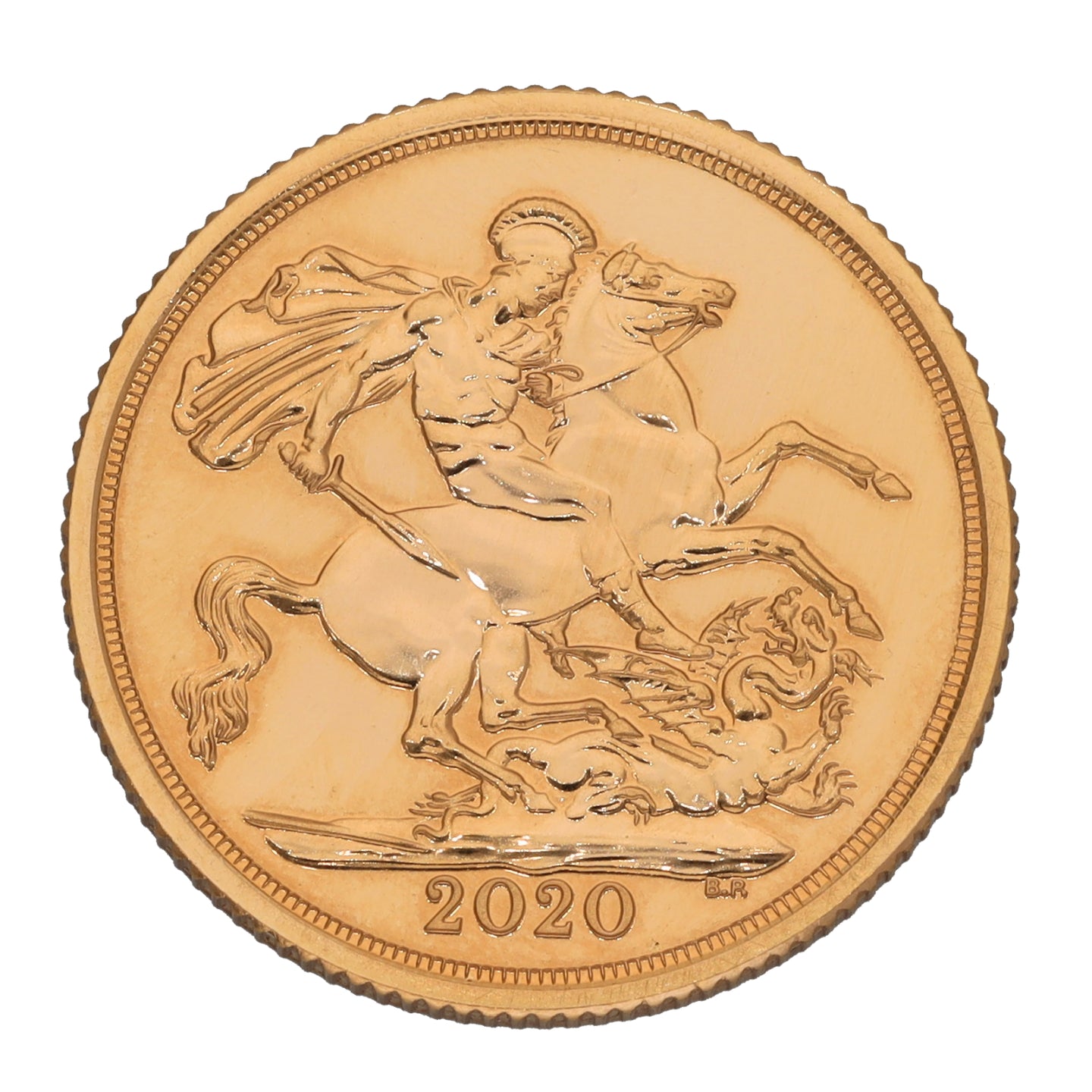 22ct Gold Queen Elizabeth II Full Sovereign Coin 2020