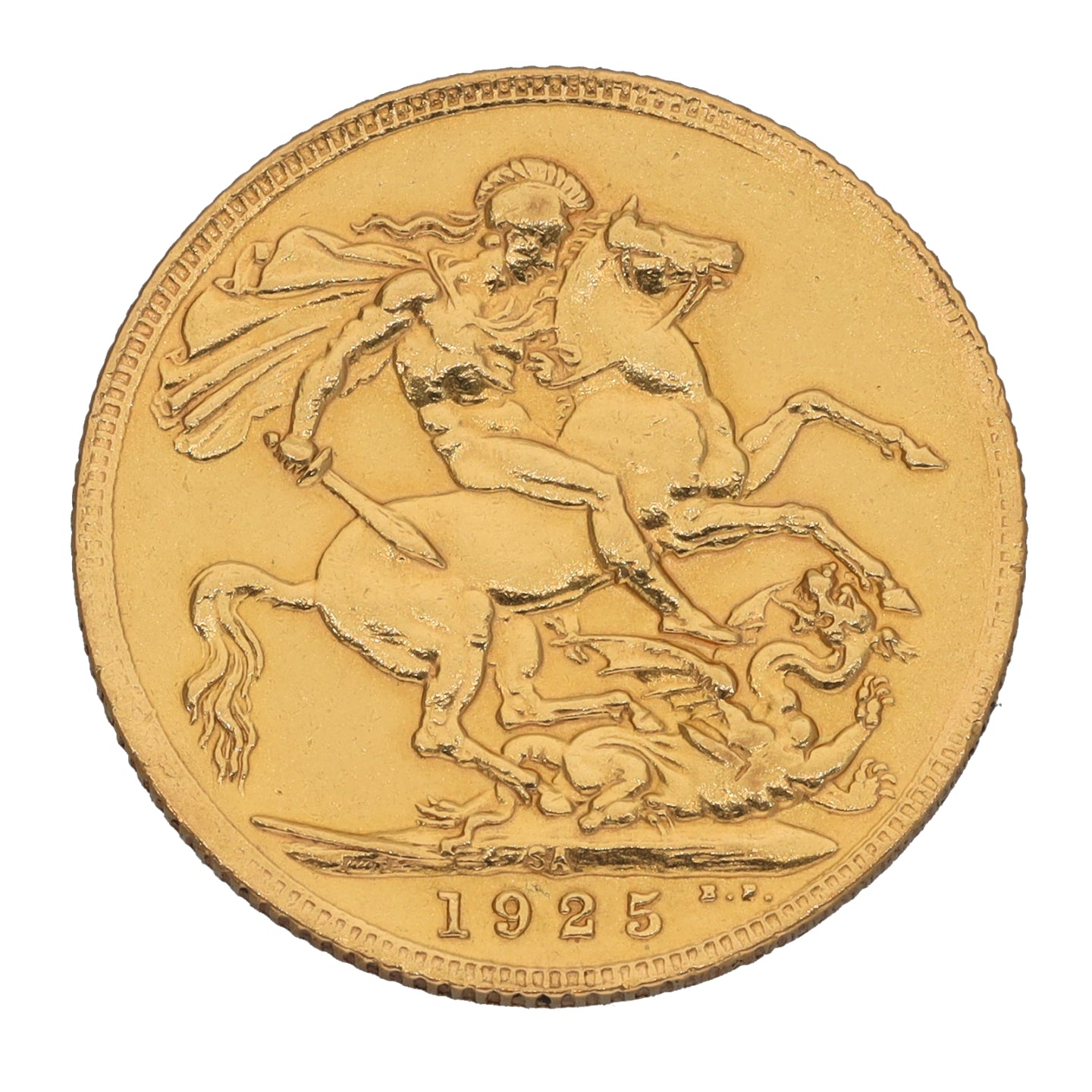22ct Gold King George V Full Sovereign Coin 1925