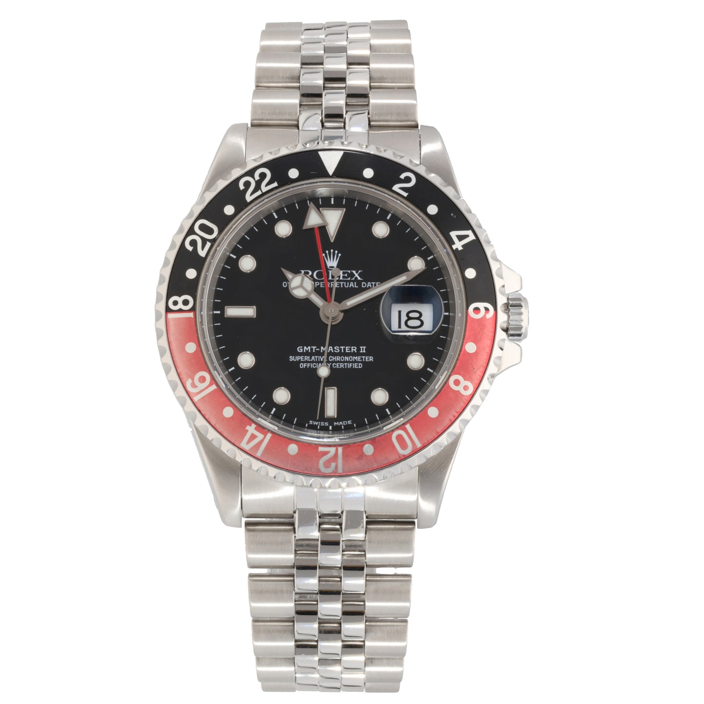 Rolex GMT Master II 16710 40mm Stainless Steel Watch