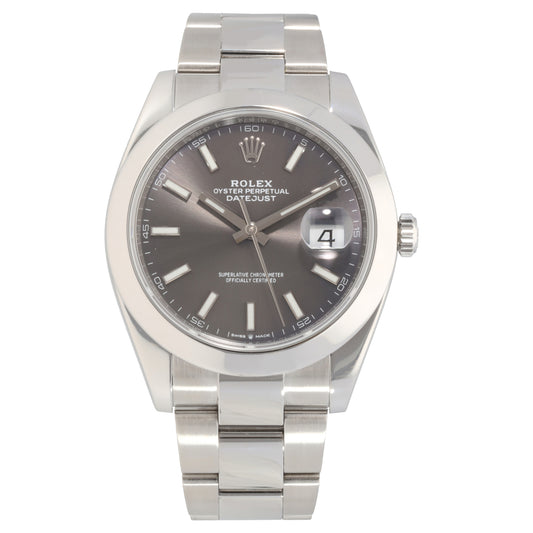 Rolex Datejust 126300 41mm Stainless Steel Watch