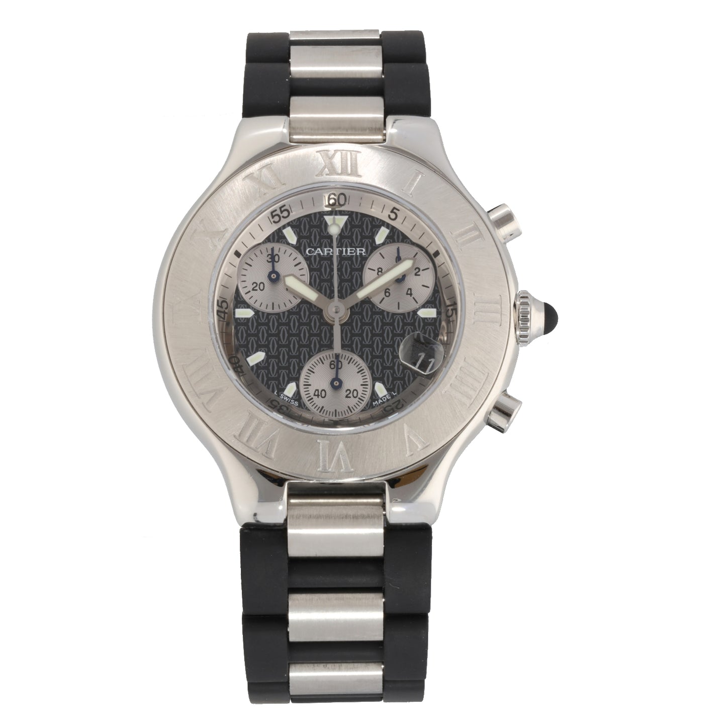 Cartier Must 21 2424 38mm Stainless Steel Watch