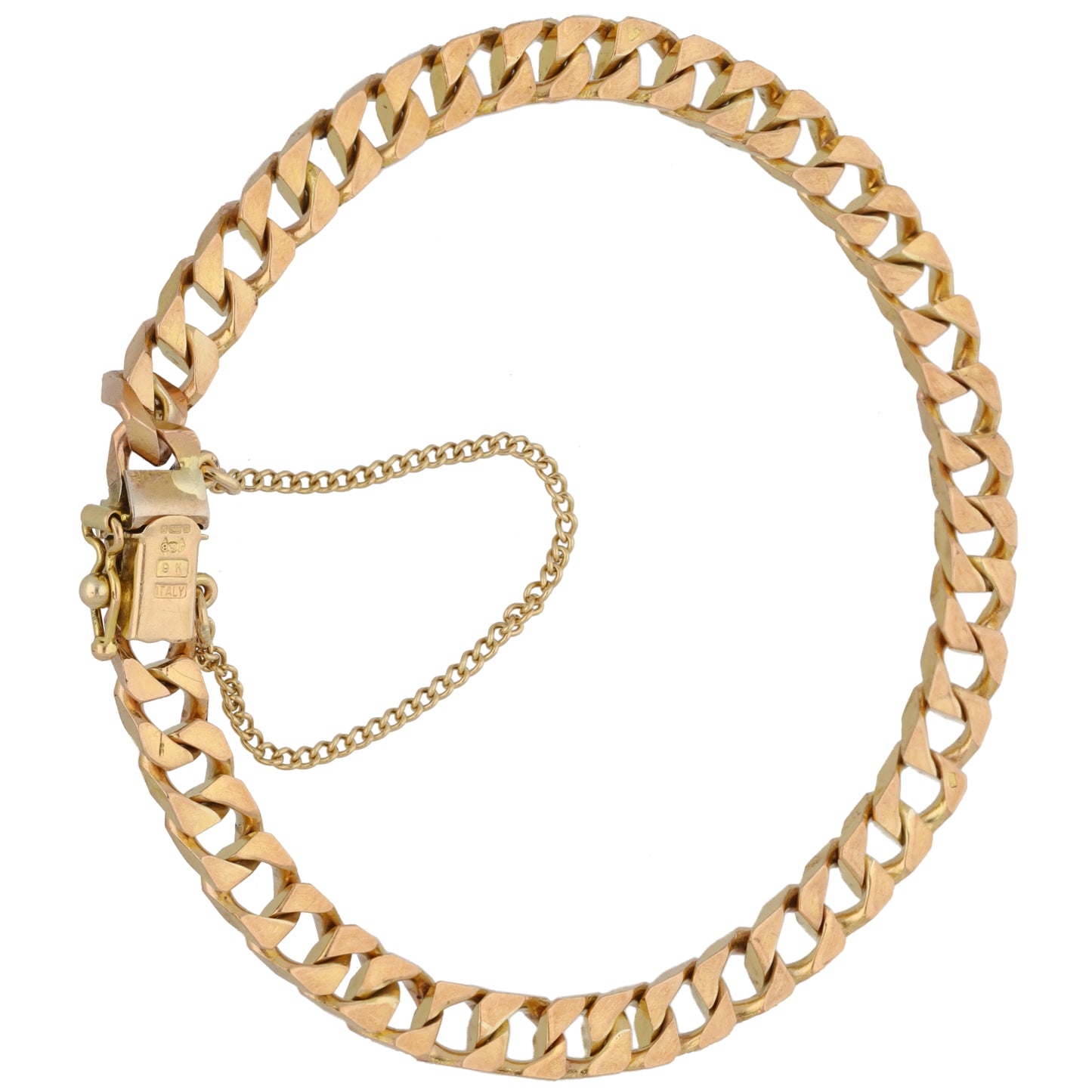 9ct Gold Curb Bracelet