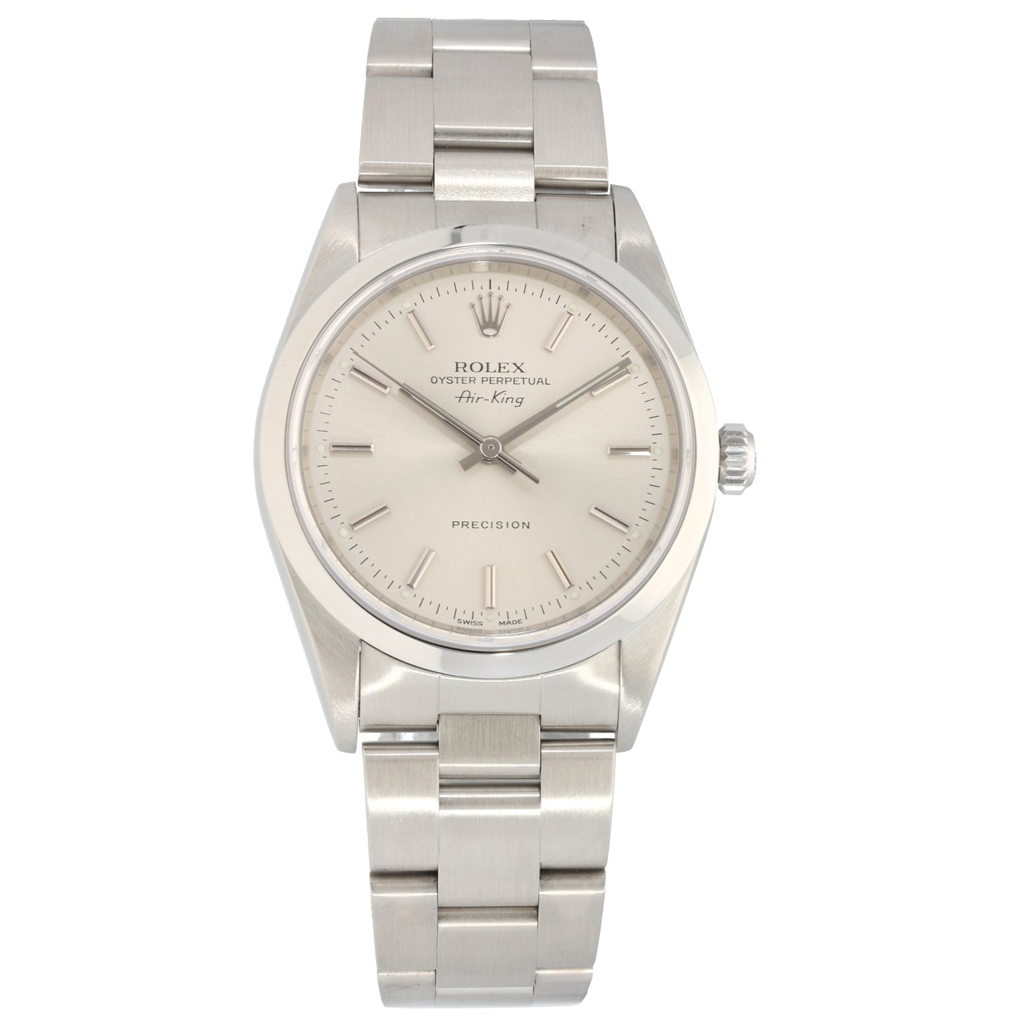 Rolex Air King 14000M 34mm Stainless Steel Watch