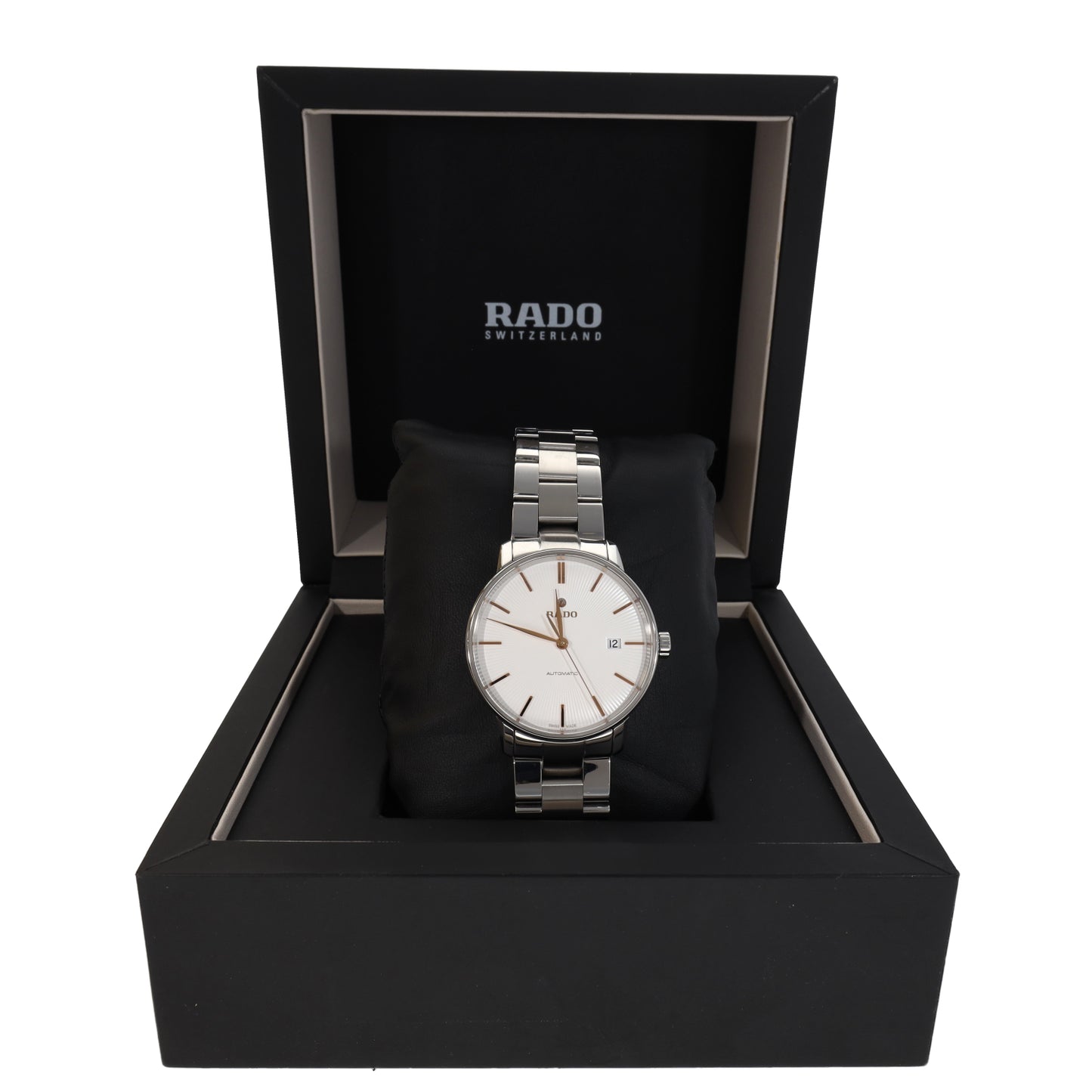 Rado Coupole 763.3860.4 38mm Stainless Steel Watch