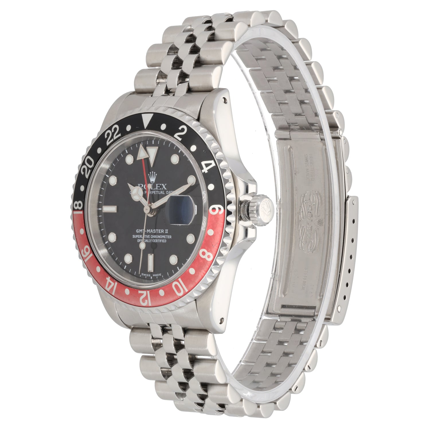 Rolex GMT Master II 16710 40mm Stainless Steel Watch H T