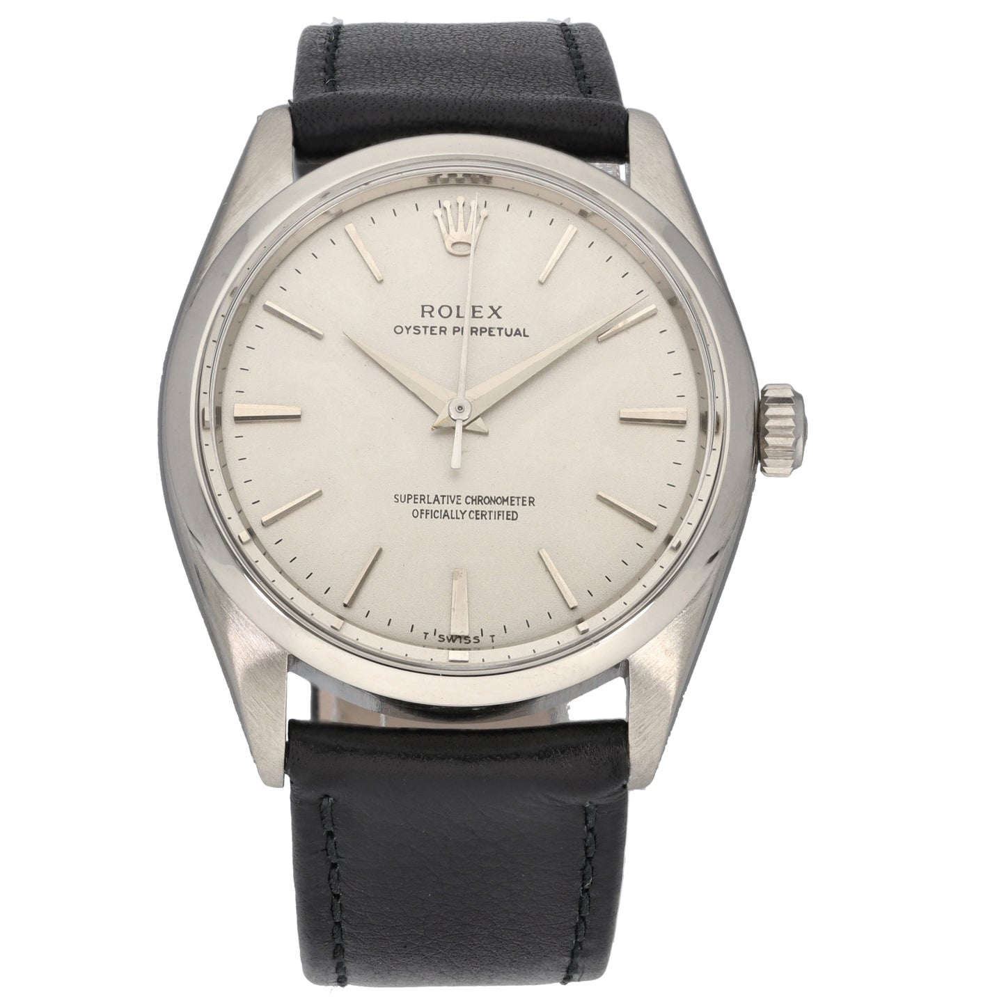 Rolex Oyster Perpetual 1002 34mm Stainless Steel Watch