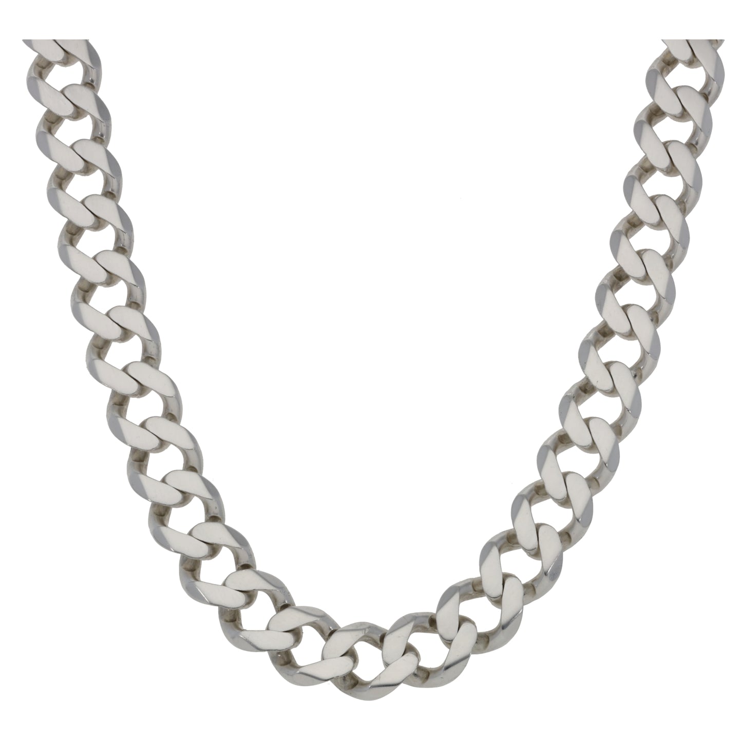 Sterling Silver Curb Chain 22"