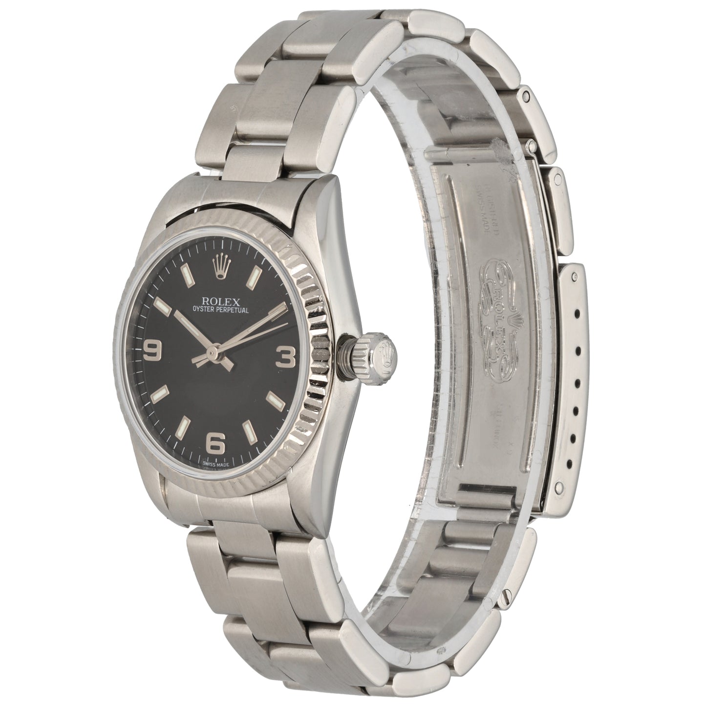 Rolex Oyster Perpetual 77014 31mm Stainless Steel Watch