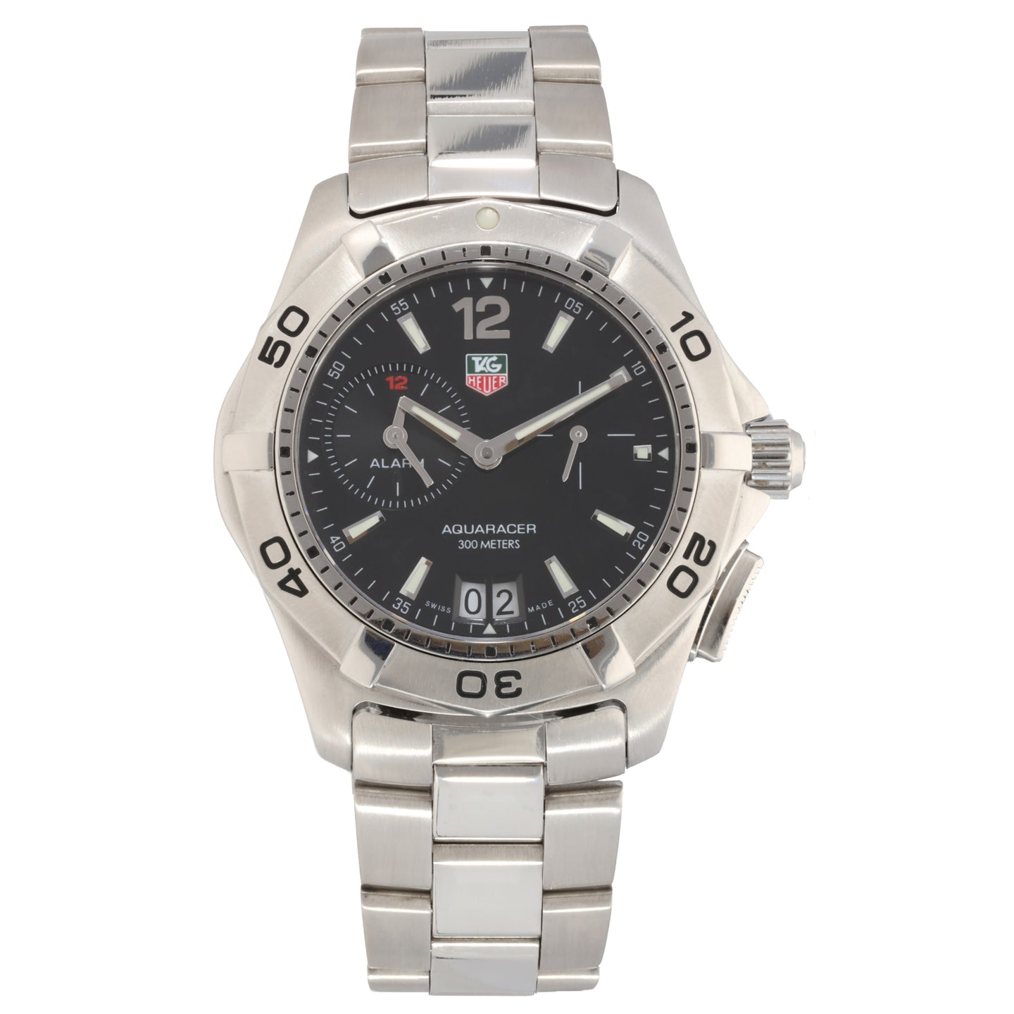 Tag Heuer Aquaracer WAF111Z 39mm Stainless Steel Watch