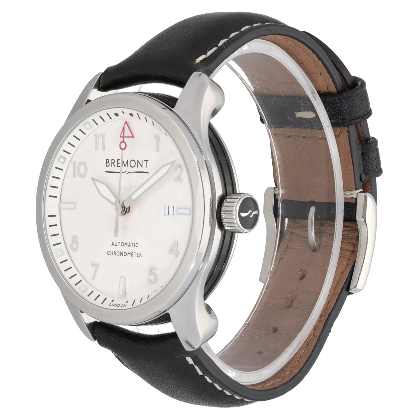 Bremont Solo SOLO43-P-WH-R-S 42mm Stainless Steel Watch