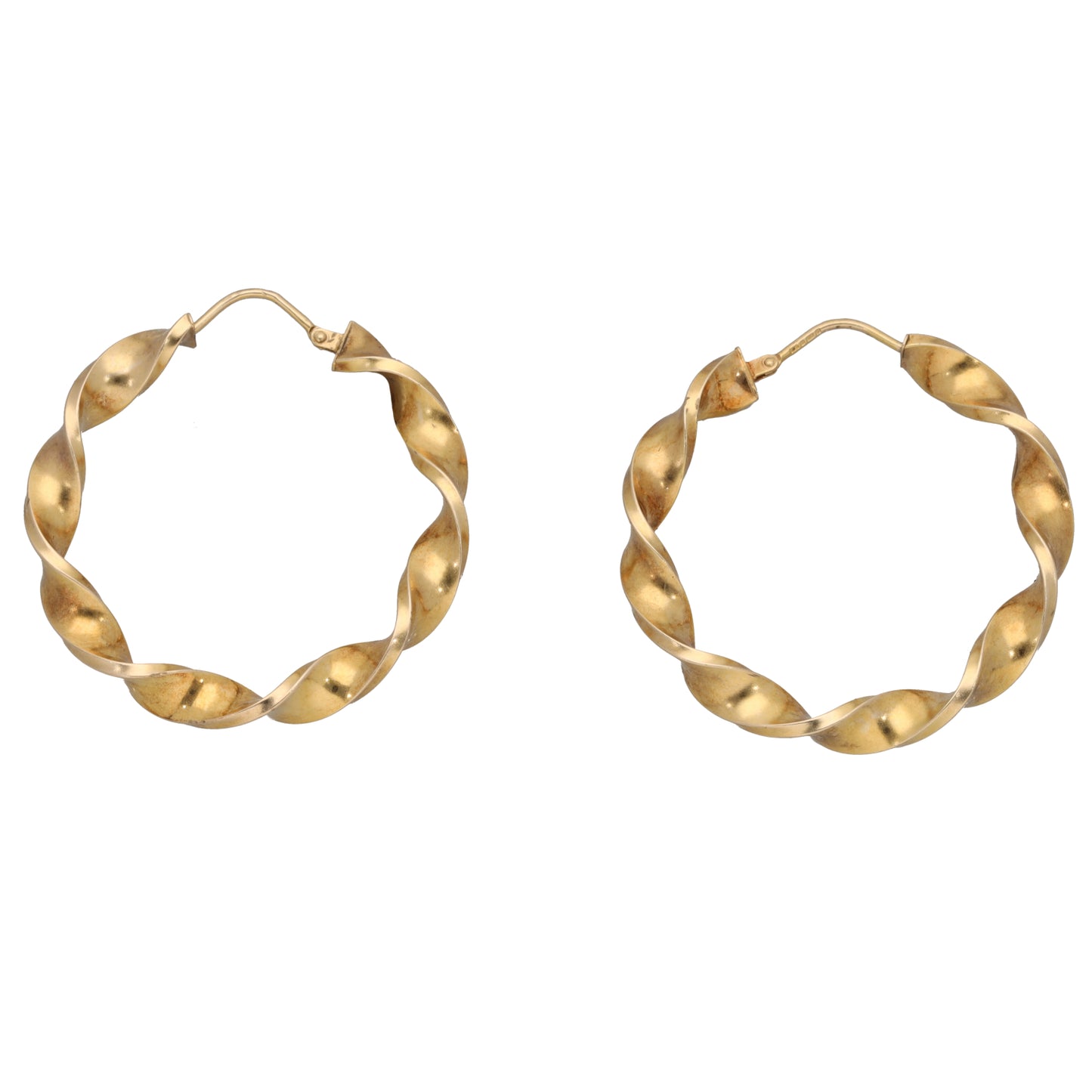 9ct Gold Hoop Earrings