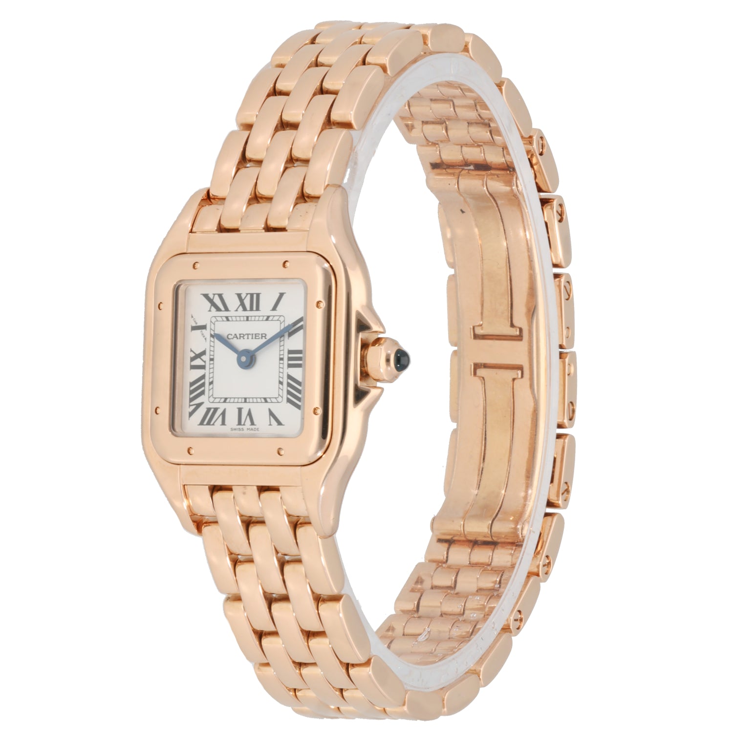 Cartier panthere gold watch for ladies best sale