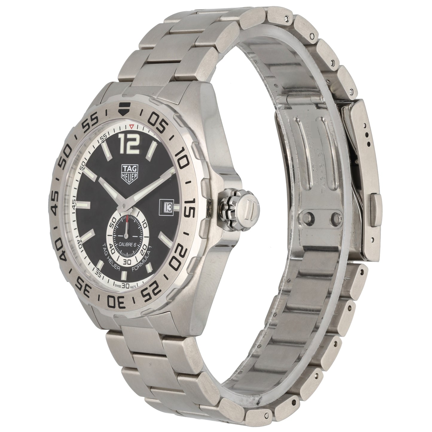 Tag Heuer Formula 1 WAZ2012 43mm Stainless Steel Watch