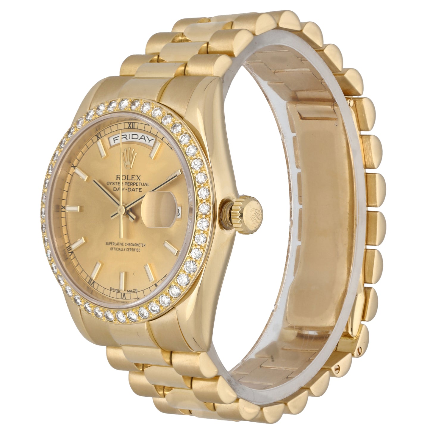 Rolex Day-Date 118238 36mm Gold Watch