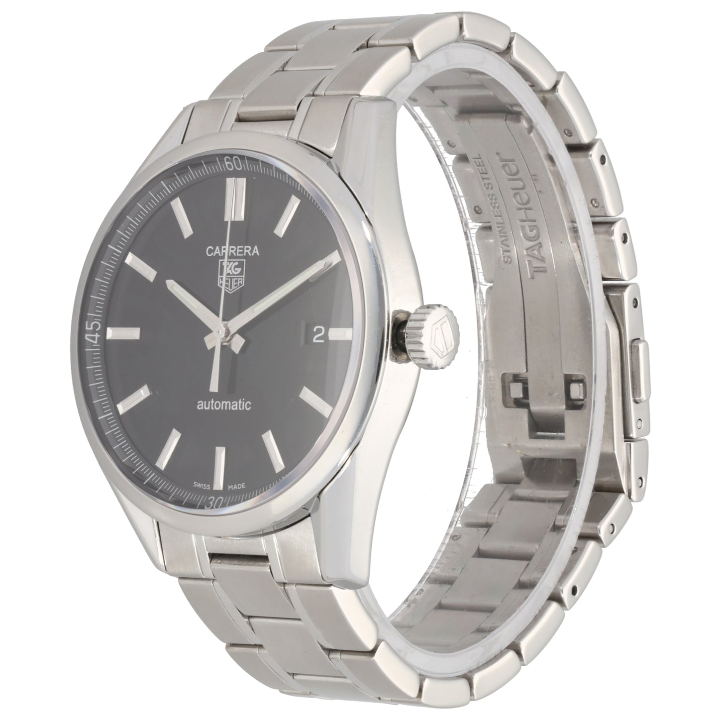 Tag Heuer Carrera WV211B-1 38mm Stainless Steel Watch