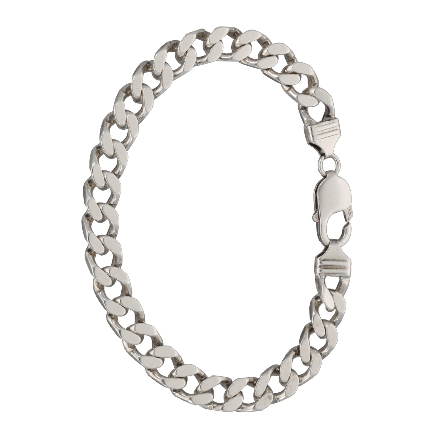 Sterling Silver Curb Bracelet