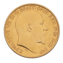 Load image into Gallery viewer, 22ct Gold King Edward VII Half Sovereign Coin 1908
