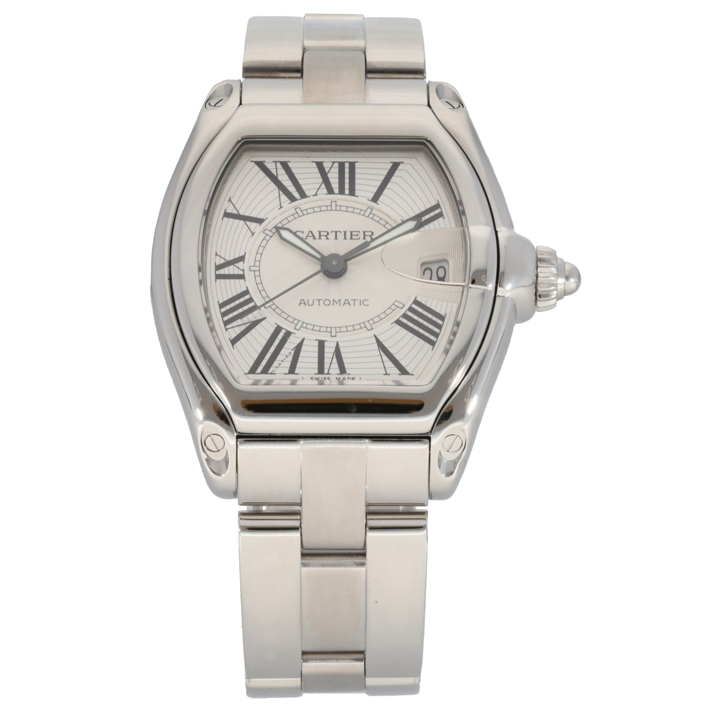 Cartier Roadster 2510 37mm Stainless Steel Watch