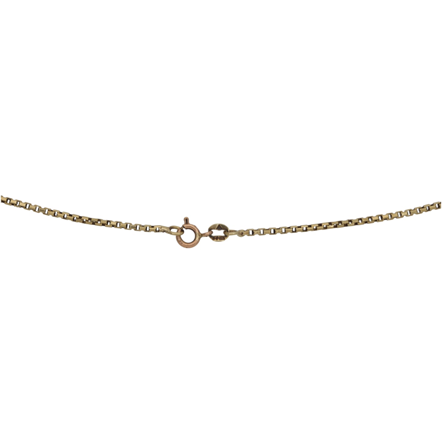 9ct Gold Box Chain 15"