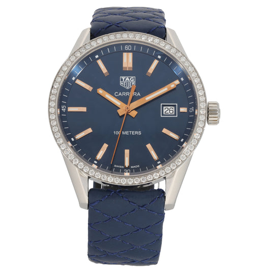 Tag Heuer Carrera WAR1114 39mm Stainless Steel Watch