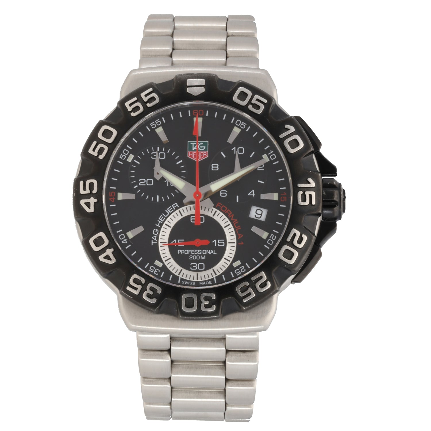 Tag Heuer Formula 1 CAH1110 41mm Stainless Steel Watch – H&T