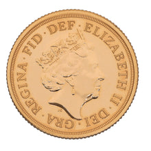 Load image into Gallery viewer, 22ct Gold Queen Elizabeth II Full Sovereign Coin 2020

