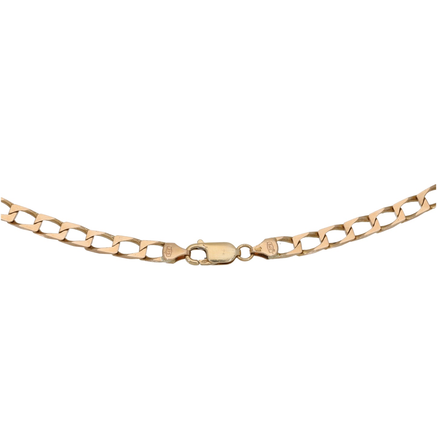 9ct Gold Curb Chain 24"