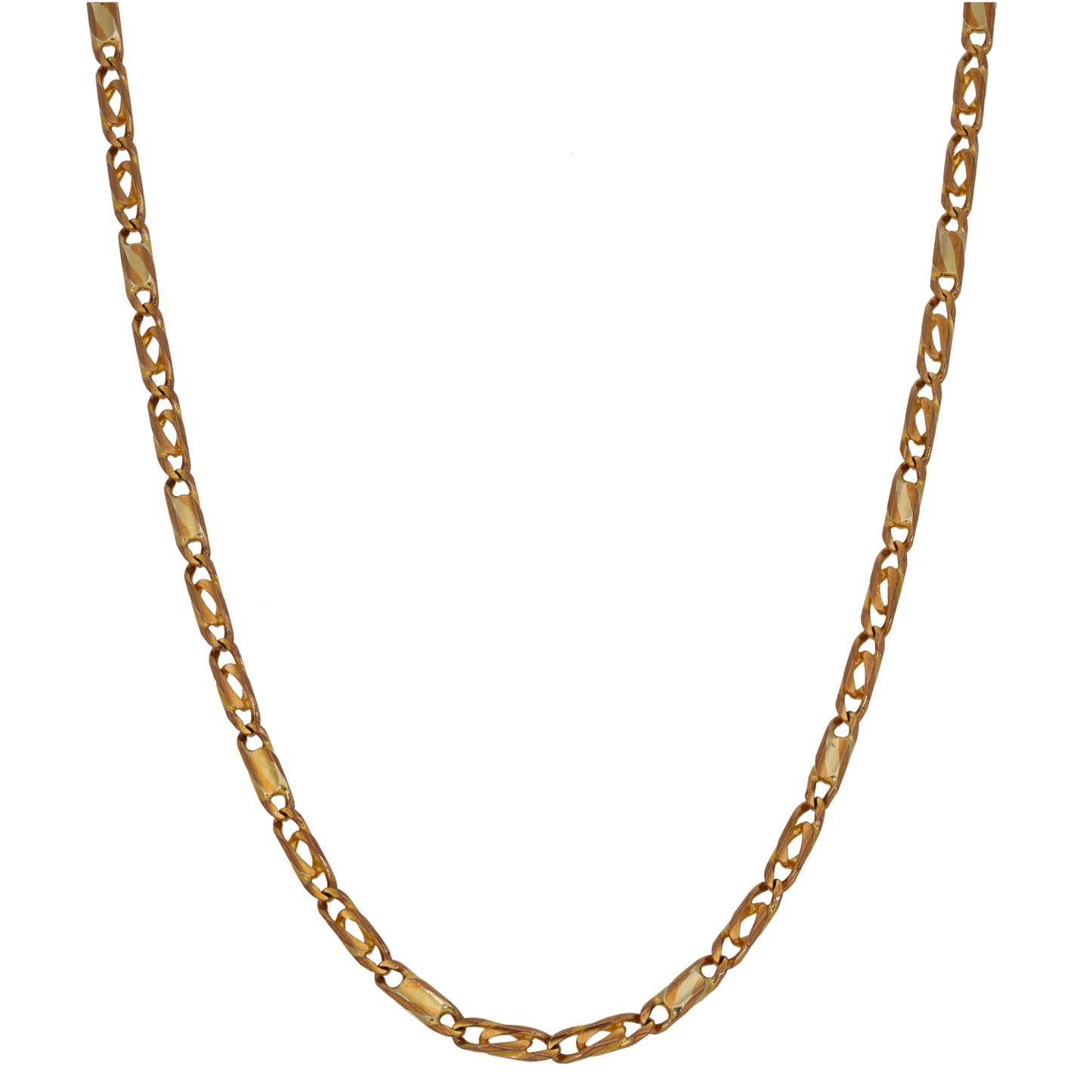 9ct Gold Figaro Chain 18"