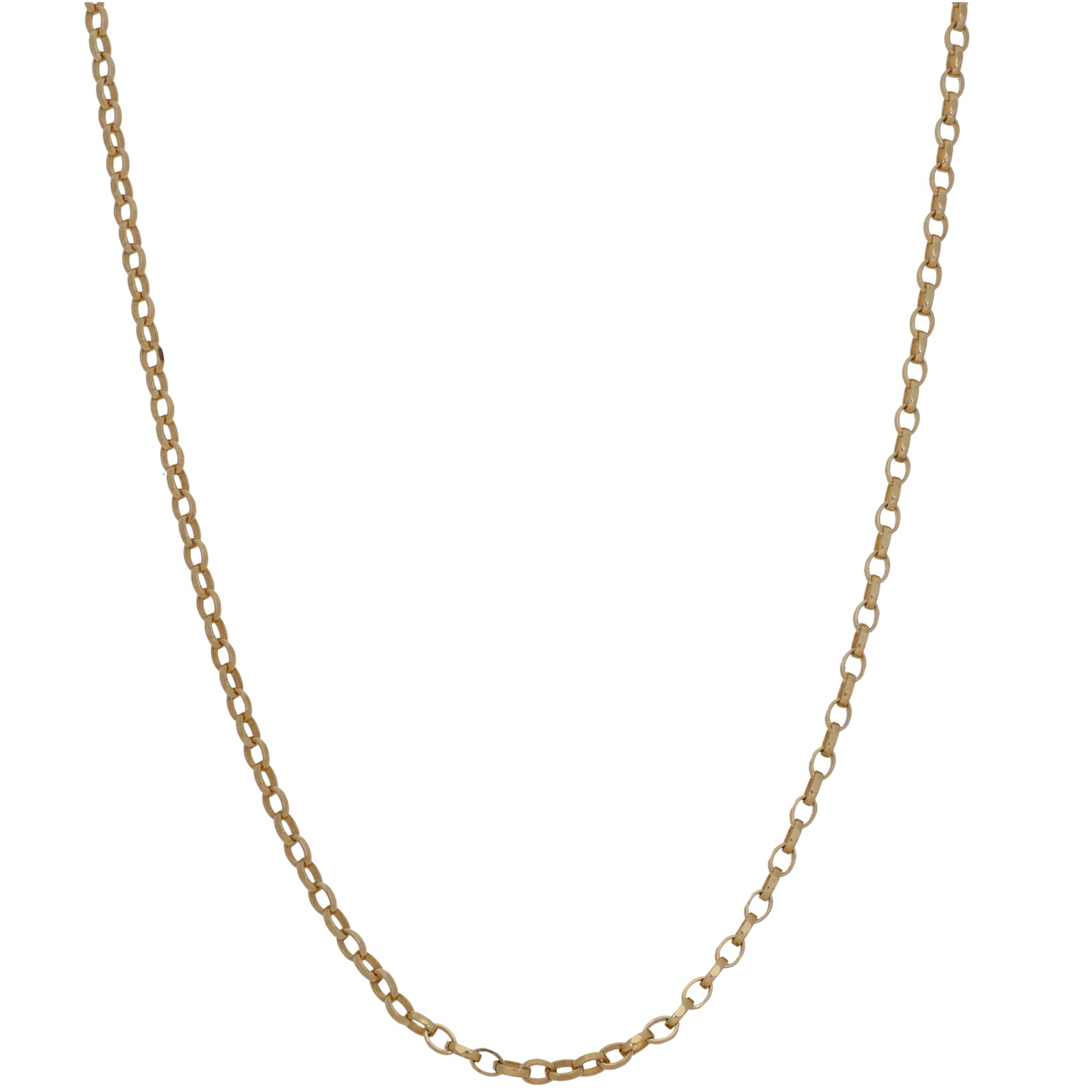 9ct Gold Belcher Chain 20"