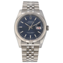 Load image into Gallery viewer, Rolex Datejust 116234 36mm Stainless Steel Watch
